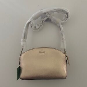 Kate Spade Metallic Gold Crossbody Bag